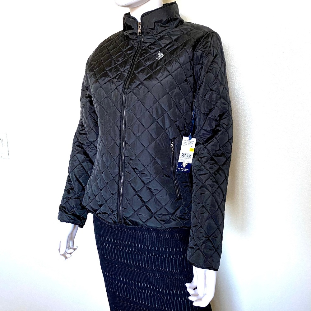U.S.POLO ASSN. NWT Black Jacket M